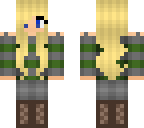 green sweater girl