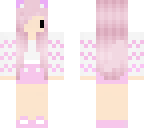 kawaii chibi cat pink girl