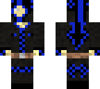 mad black blue mix cube