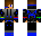 puddin blue gangster with ristbands