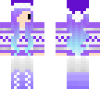 purple clouds skin