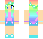 rainbow girl