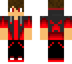 red hoodie