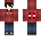 red hoodie boy