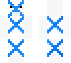 x man blue