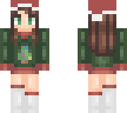 added santa hat
