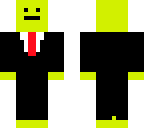 banana in suit