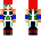 bardock man red