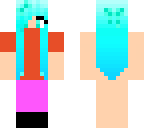 blue hair
