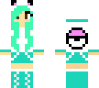 blue skin