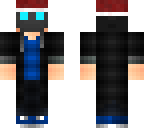 christmas blue masked boy