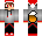 christmas fox boy