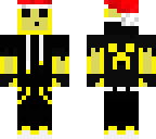 cool slime with christmas hat