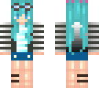 cute hatsune miku girl