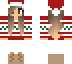 edited christmas girl