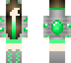 emerald chibi cat
