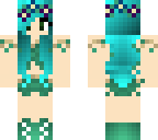 magic blue girl
