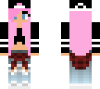 pinky hair girl