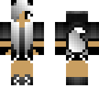white ombre hair wolf