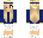 a blue girl