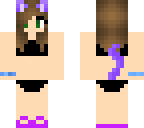 bikini cat girl
