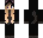 black kitty onesie