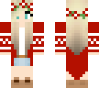  blonde christmas girl