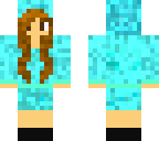 blue girl