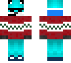 blue kerst fox
