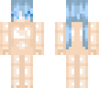 blue pigtails
