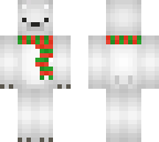 christmas polar bear