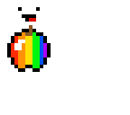derp rainbow apple