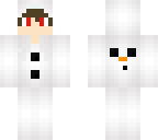 godz of fire in a snow man suit