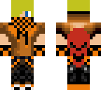 orange emo boy