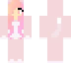 pastel haired girl with onesie