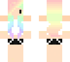 rainbow chibi girl