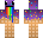 rainbow derp purple icecream