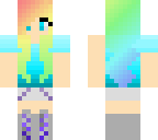 rainbow girl