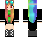 rainbow girl