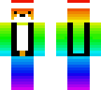 santa rainbow bear