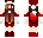 santa wolf girl