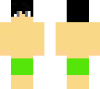 senpai in shorts aka swimming suit