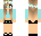 sky blue girl