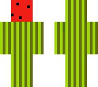 watermelon person