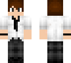 white shirt and tie