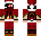 xmas themed creeper boy