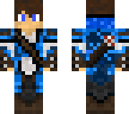 a blue one