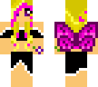 black tropical fae girl
