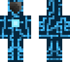 blue cyborg 