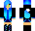 blue fox girl